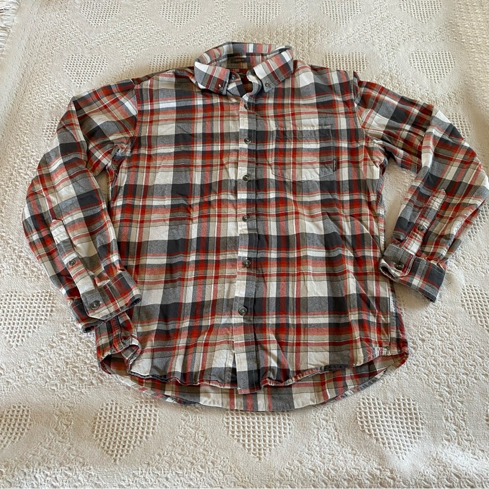 Eddie Bauer Classic Fit Flannel Button Up Shirt (M)